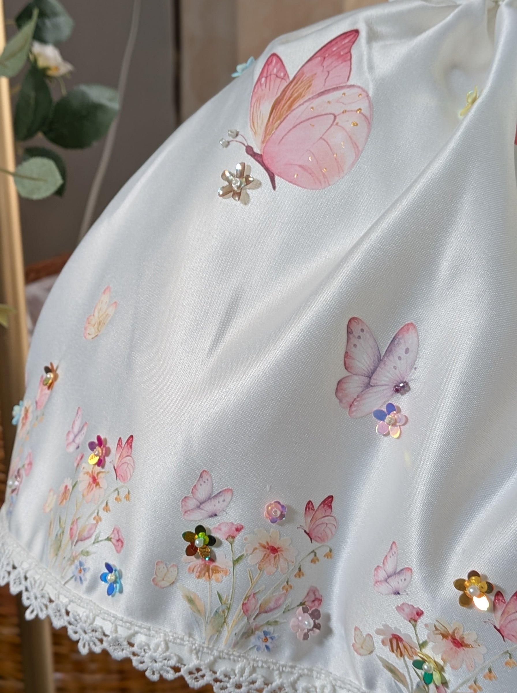 Floral Birthday Dress for Girls | Customizable & Personalized Outfit