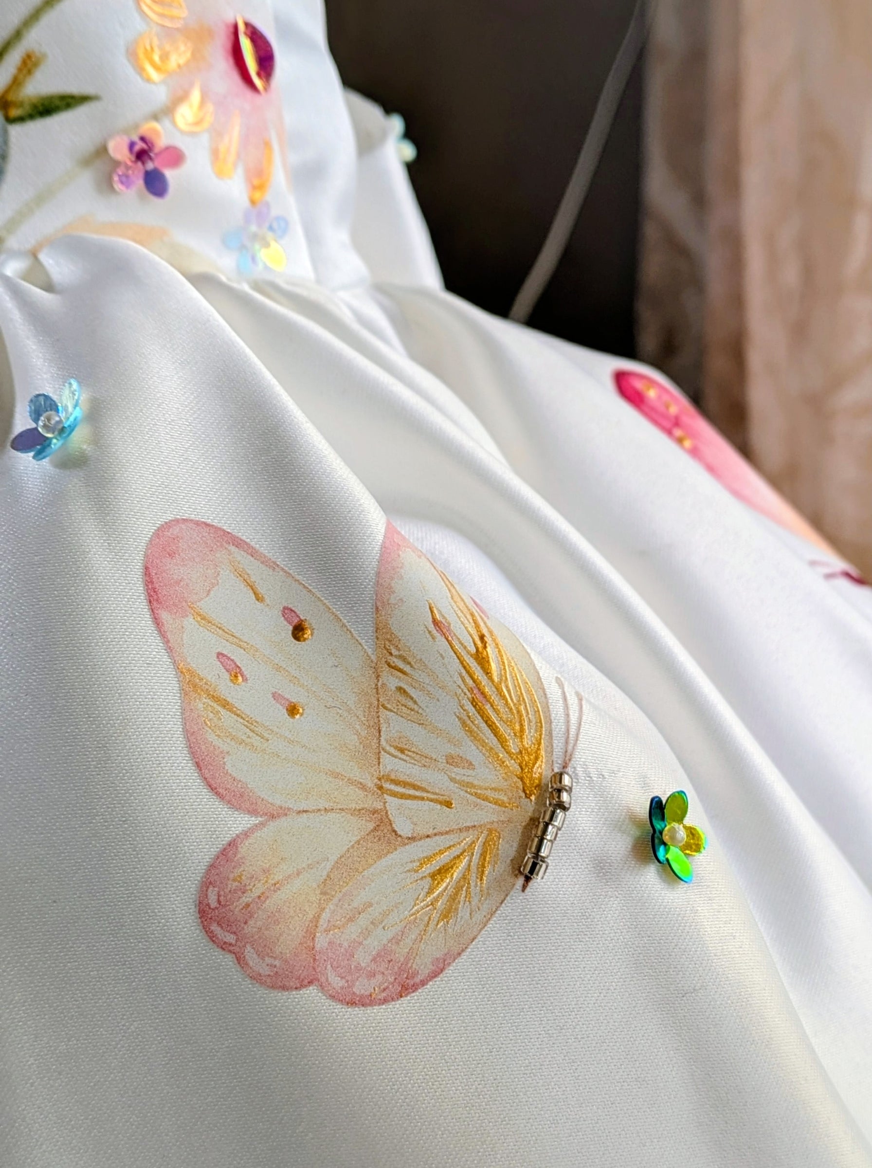 Floral Birthday Dress for Girls | Customizable & Personalized Outfit