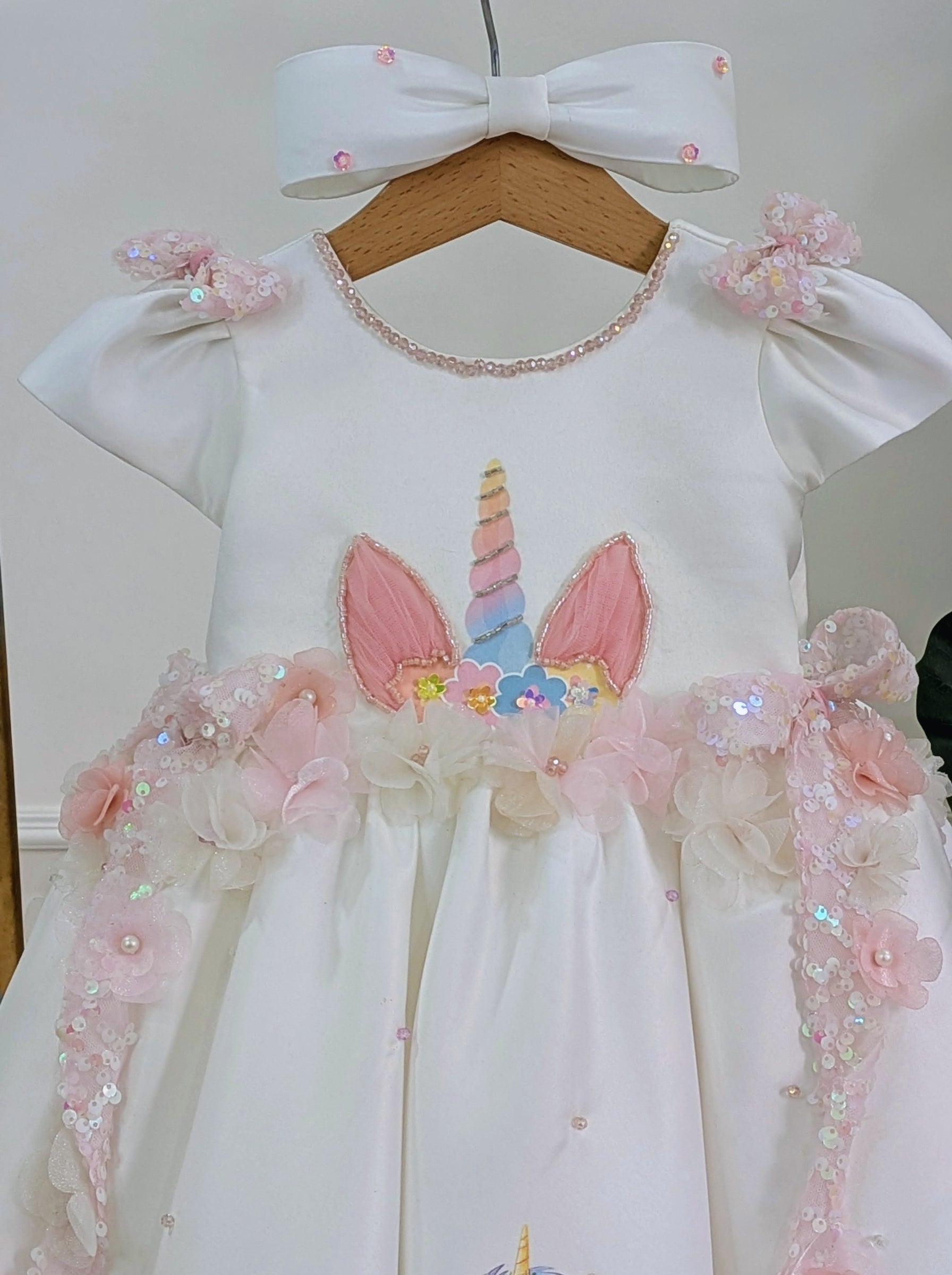 Unicorn Theme Birthday Dress for Girls | Customizable & Personalized Party Wear India