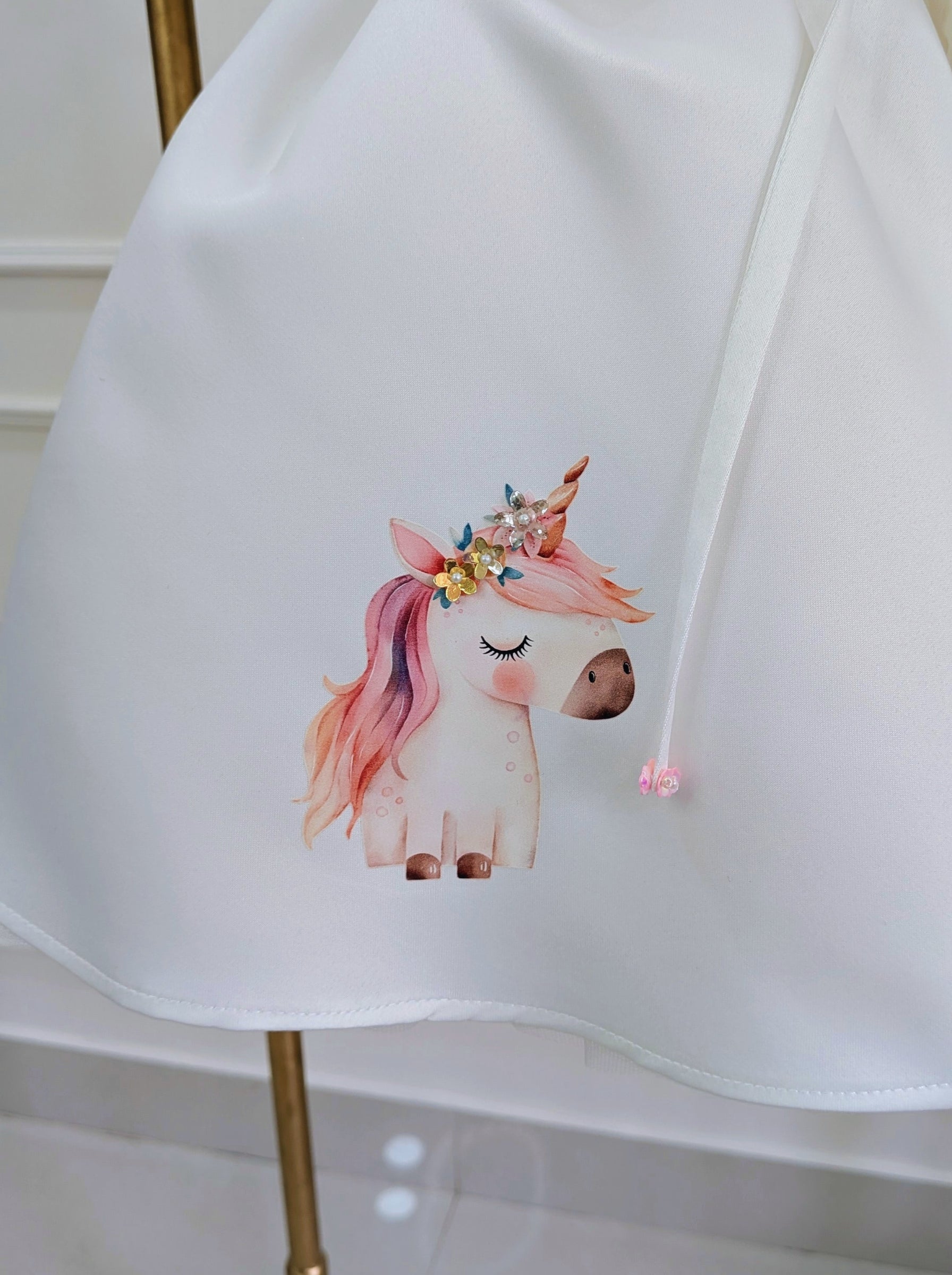 Unicorn Theme Birthday Dress for Girls | Customizable & Personalized Party Wear India